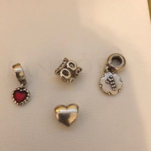 Pandora Love Charm Set
